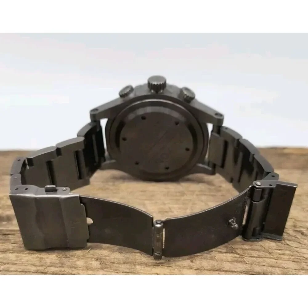 Nixon 48-20 Chrono 48mm Black Stainless Steel Case and Band, Men's Watch